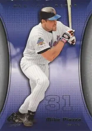 2004 SP Game Used Patch #9 - Mike Piazza - New York Mets