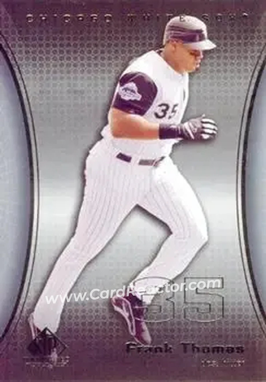 2004 SP Game Used Patch #15 - Frank Thomas - Chicago White Sox - Front