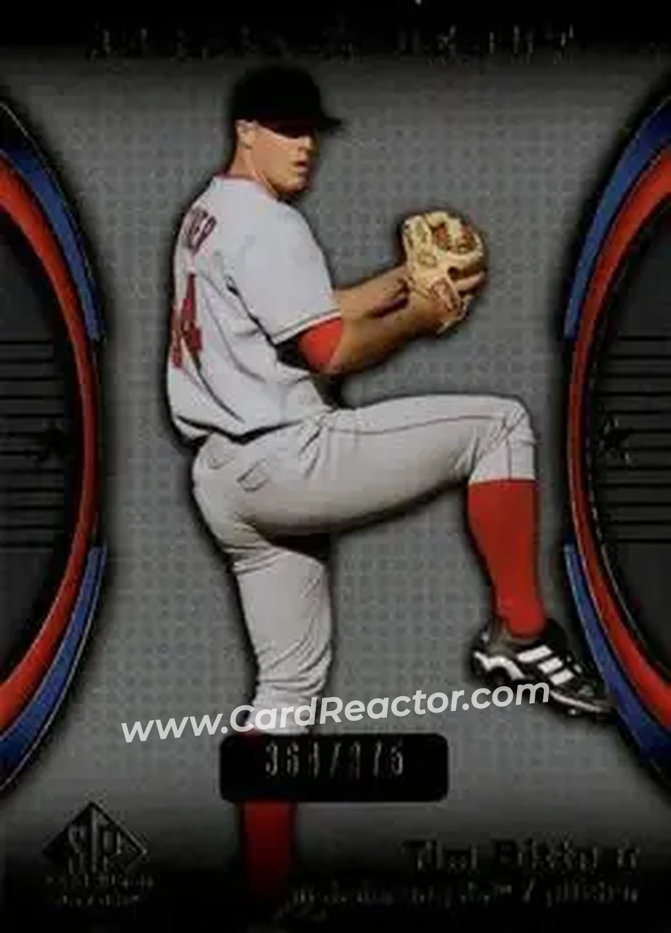 2004 SP Game Used Patch #119 - Tim Bittner - Anaheim Angels - Front