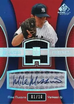 2004 SP Game Used Patch feature card