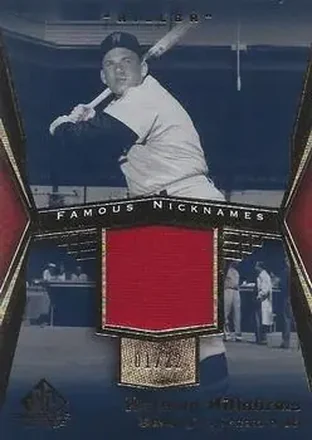 2004 SP Game Used Patch - Famous Nicknames #FN-HK - Harmon Killebrew - Minnesota Twins