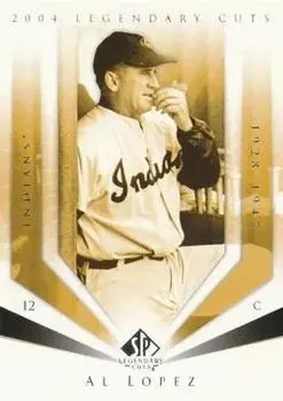 2004 SP Legendary Cuts #2 Al Lopez
