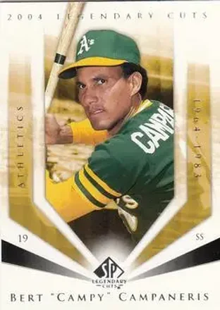 2004 SP Legendary Cuts #6 Bert Campaneris