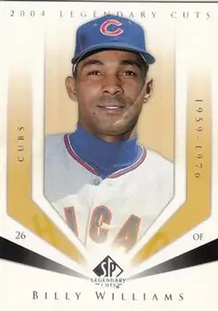 2004 SP Legendary Cuts #9 - Billy Williams - Chicago Cubs