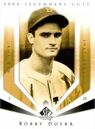 2004 SP Legendary Cuts #13 - Bobby Doerr - Boston Red Sox