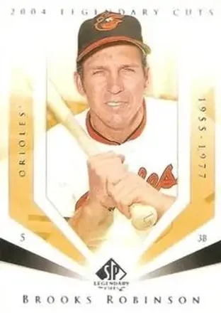 2004 SP Legendary Cuts #14 - Brooks Robinson - Baltimore Orioles