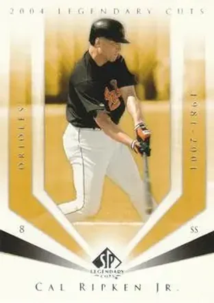 2004 SP Legendary Cuts #15 - Cal Ripken - Baltimore Orioles