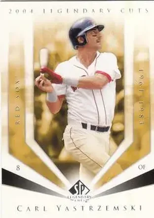 2004 SP Legendary Cuts #16 - Carl Yastrzemski - Boston Red Sox