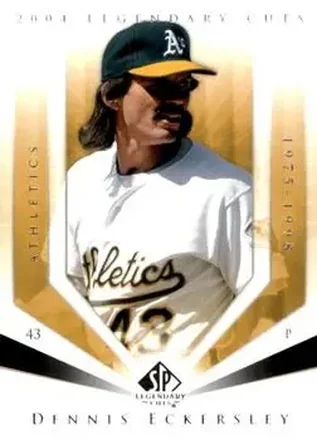 2004 SP Legendary Cuts #23 - Dennis Eckersley - Oakland Athletics