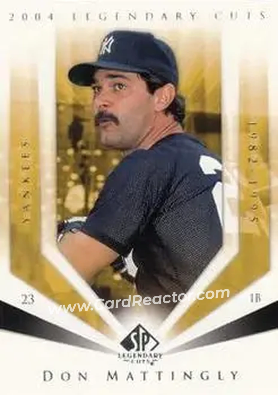2004 SP Legendary Cuts #27 - Don Mattingly - New York Yankees - Front