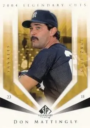 2004 SP Legendary Cuts #27 - Don Mattingly - New York Yankees