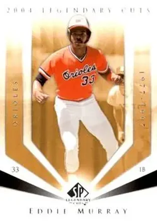 2004 SP Legendary Cuts #35 - Eddie Murray - Baltimore Orioles