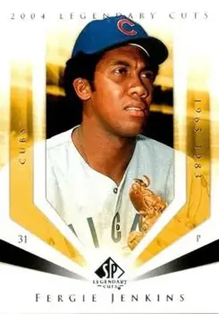 2004 SP Legendary Cuts #38 - Ferguson Jenkins - Chicago Cubs