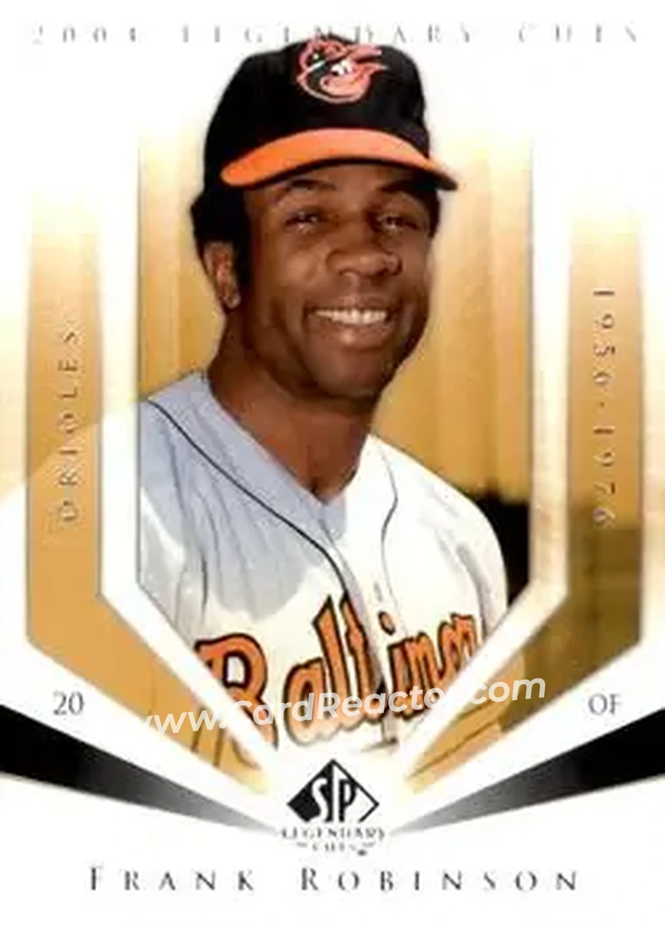 2004 SP Legendary Cuts #39 - Frank Robinson - Baltimore Orioles - Front