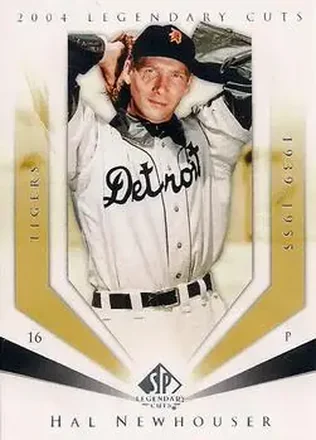 2004 SP Legendary Cuts #47 - Hal Newhouser - Detroit Tigers