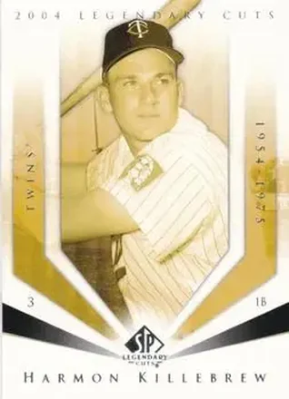 2004 SP Legendary Cuts #49 - Harmon Killebrew - Minnesota Twins