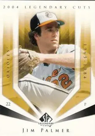 2004 SP Legendary Cuts #54 - Jim Palmer - Baltimore Orioles