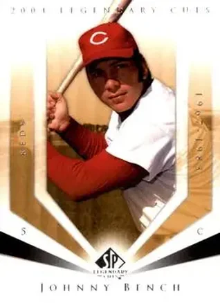 2004 SP Legendary Cuts #60 - Johnny Bench - Cincinnati Reds