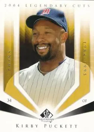 2004 SP Legendary Cuts #66 - Kirby Puckett - Minnesota Twins