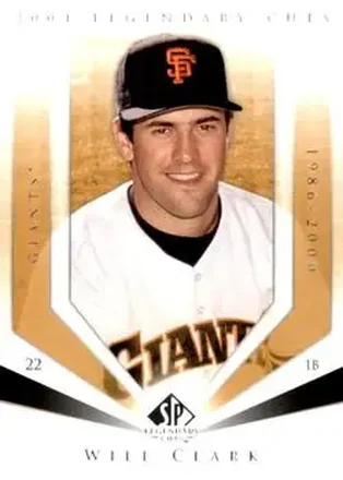2004 SP Legendary Cuts #68 - Will Clark - San Francisco Giants