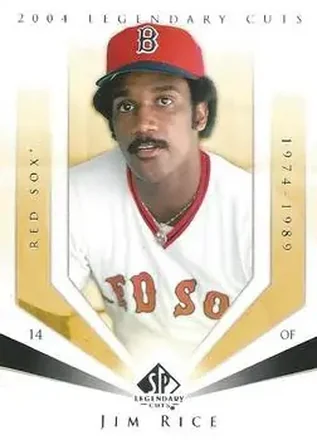 2004 SP Legendary Cuts #69 - Jim Rice - Boston Red Sox