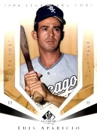 2004 SP Legendary Cuts #75 - Luis Aparicio - Chicago White Sox