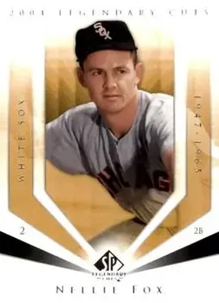 2004 SP Legendary Cuts #83 - Nelson Fox - Chicago White Sox
