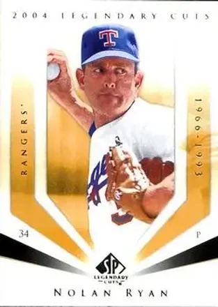 2004 SP Legendary Cuts #84 - Nolan Ryan - Texas Rangers