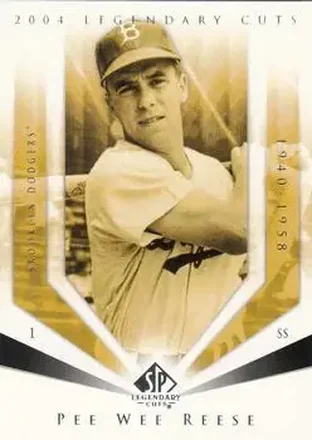 2004 SP Legendary Cuts #88 - Harold Reese - Brooklyn Dodgers