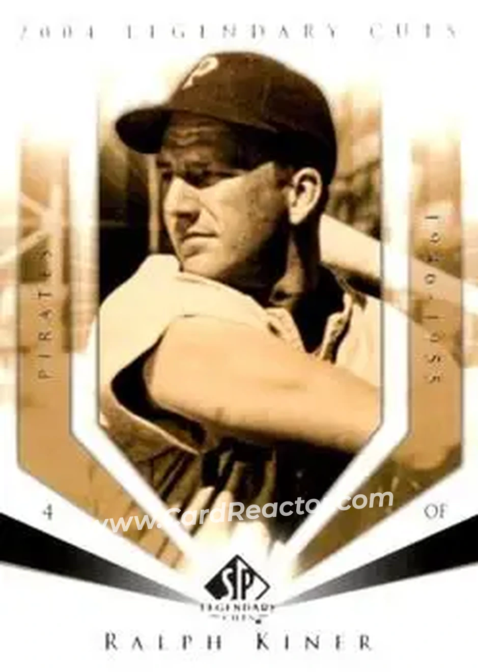 2004 SP Legendary Cuts #91 - Ralph Kiner - Pittsburgh Pirates - Front
