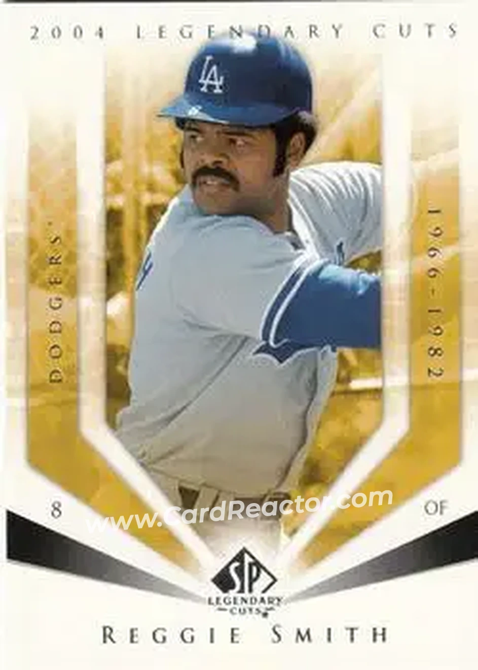 2004 SP Legendary Cuts #94 - Reggie Smith - Los Angeles Dodgers - Front