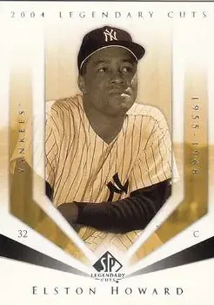 2004 SP Legendary Cuts #98 - Elston Howard - New York Yankees