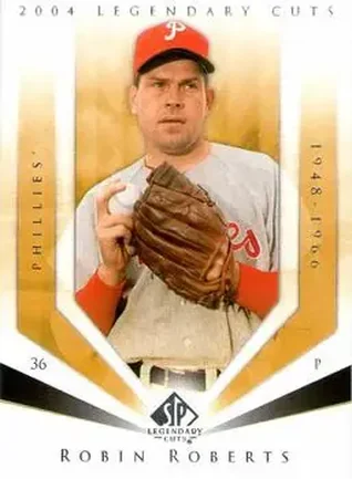 2004 SP Legendary Cuts #100 - Robin Roberts - Philadelphia Phillies