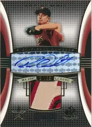 2004 SP Game Used Patch - Significant Numbers Autograph #RO1 - Roy Oswalt - Houston Astros