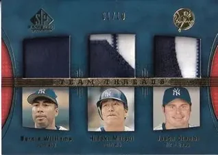 2004 SP Game Used Patch feature card