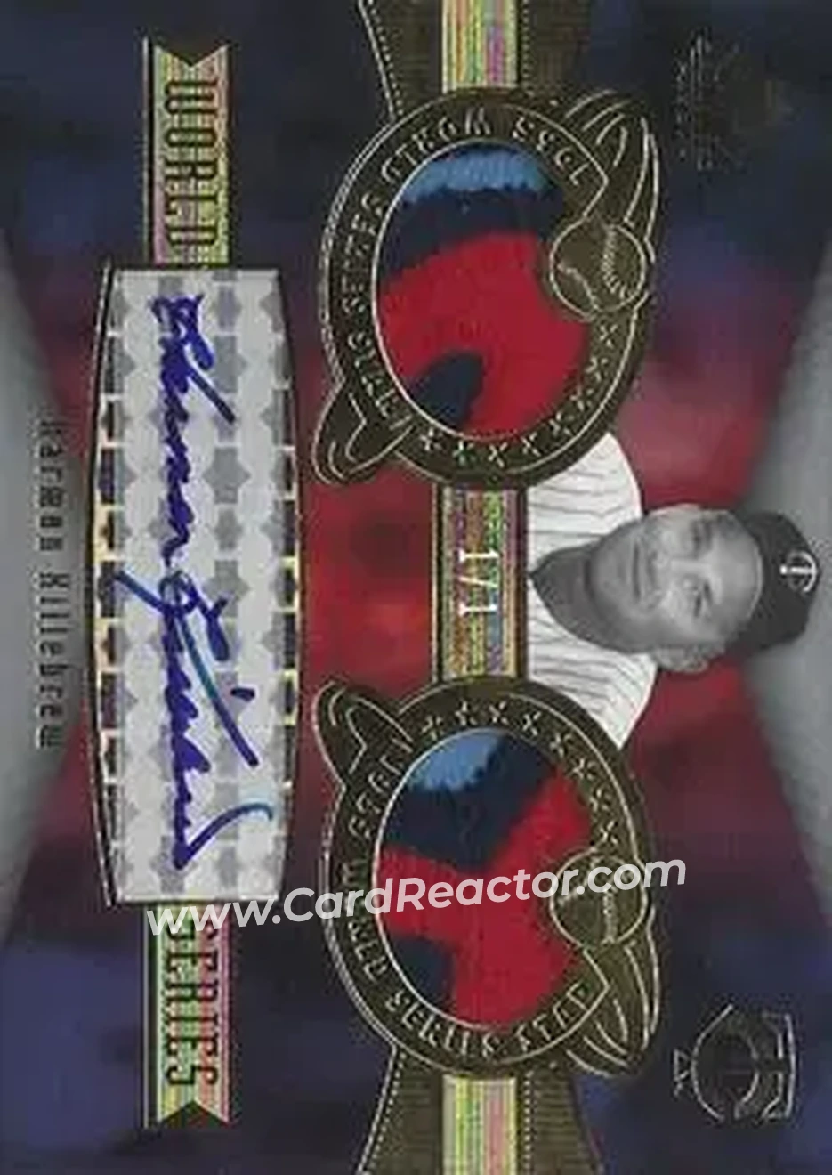 2004 SP Game Used Patch - World Series Stars Autograph Dual #HK - Harmon Killebrew - Minnesota Twins - Front