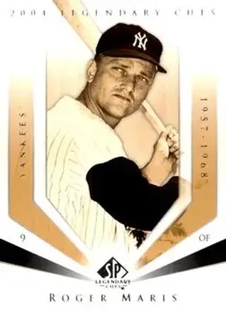 2004 SP Legendary Cuts #102 - Roger Maris - New York Yankees