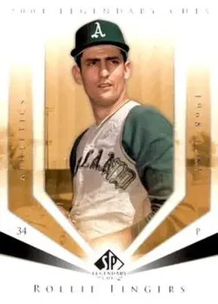 2004 SP Legendary Cuts #103 - Rollie Fingers - Oakland Athletics