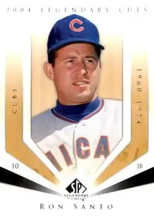 2004 SP Legendary Cuts #104 - Ron Santo - Chicago Cubs