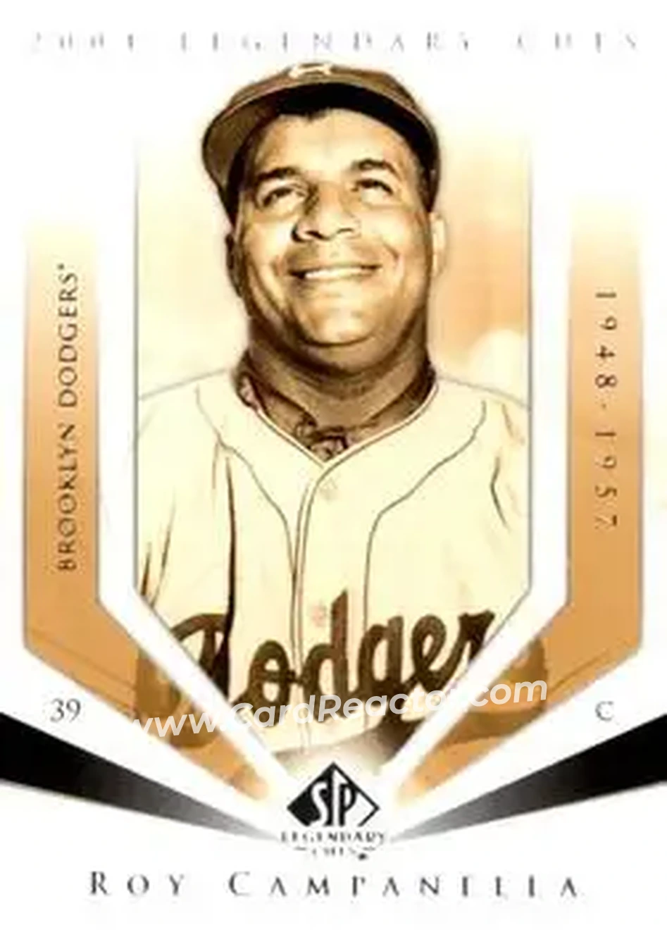 2004 SP Legendary Cuts #105 - Roy Campanella - Brooklyn Dodgers - Front