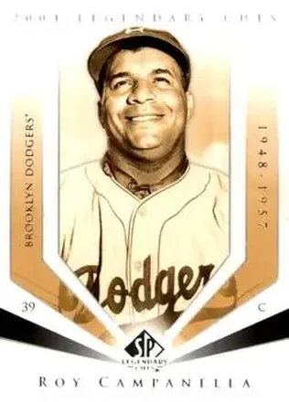 2004 SP Legendary Cuts #105 - Roy Campanella - Brooklyn Dodgers