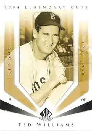 2004 SP Legendary Cuts #112 - Ted Williams - Boston Red Sox