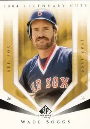 2004 SP Legendary Cuts #120 - Wade Boggs - Boston Red Sox