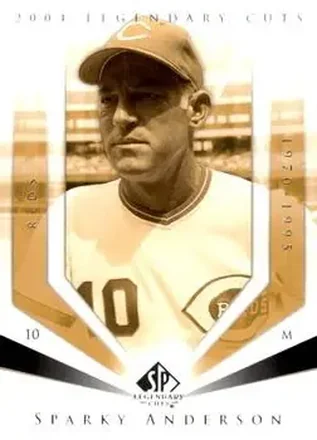 2004 SP Legendary Cuts #107 - George Anderson - Cincinnati Reds