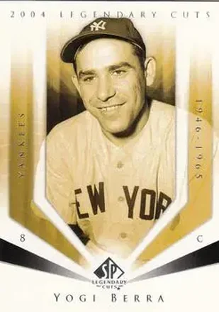 2004 SP Legendary Cuts #126 - Larry "Yogi" Berra - New York Yankees