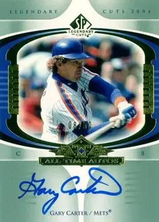 2004 SP Legendary Cuts - All-Time Autos #AA-GC - Gary Carter - New York Mets