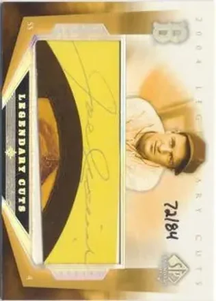 2004 SP Legendary Cuts - Legendary Cuts #CR - Joe Cronin - Boston Red Sox