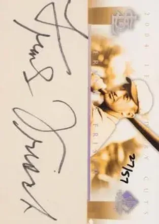 2004 SP Legendary Cuts - Legendary Cuts #FF - Frank Frisch - St. Louis Cardinals