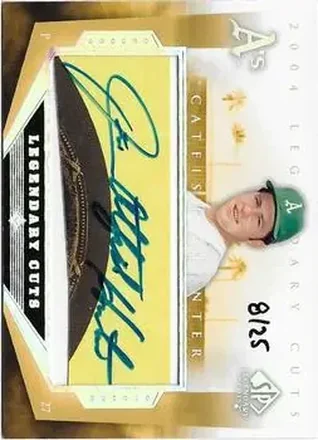 2004 SP Legendary Cuts - Legendary Cuts #JH - Jim Hunter - Oakland Athletics