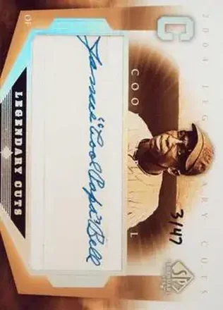 2004 SP Legendary Cuts - Legendary Cuts #PB - Cool Papa Bell - Pittsburgh Crawfords
